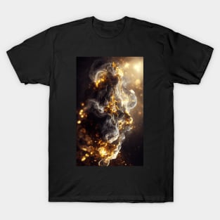 Twilight Glitter Nebula Space T-Shirt